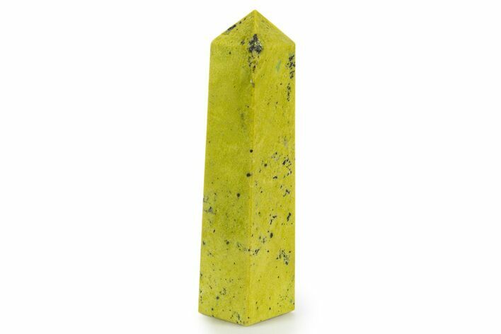 Polished Green Lizardite Tower #343093